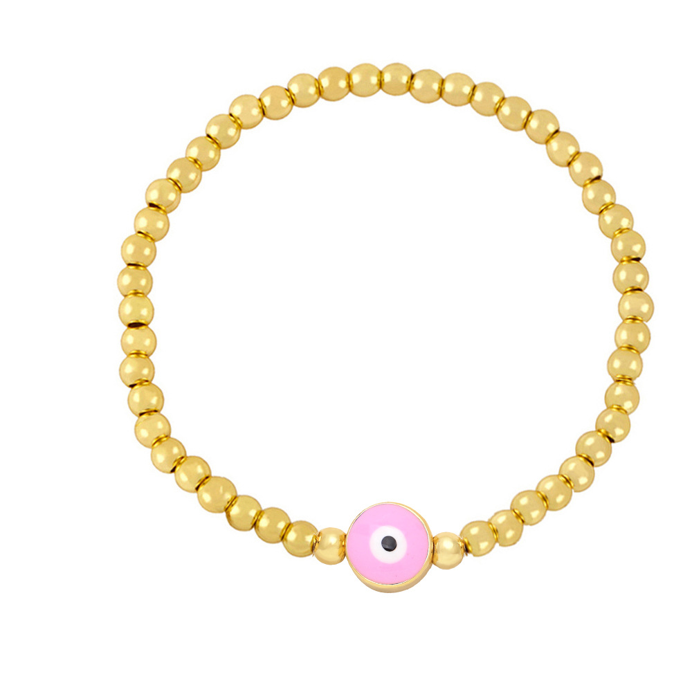 Fashion Devilu0027S Eye Copper Plating Bracelets 1 Piece