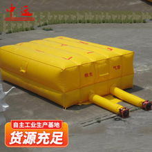 救生气垫消防救生气垫工地安全充气式消防气垫高空防护救援气囊