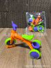 New model (multifunctional deformation self-assembled tricycle) orange 1 piece