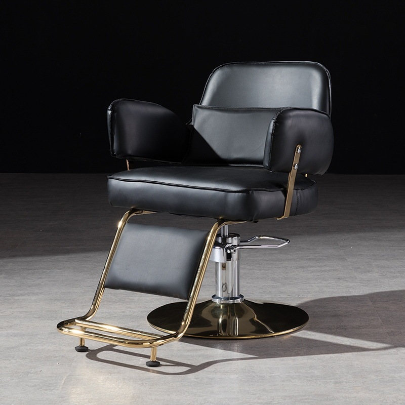 Fábrica directa silla de peluquería silla de peluquería salón de peluquería elevación silla de corte de pelo silla de peluquería silla popularidad en línea image 6