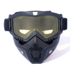 Harley Off-road Motorcycle Equipment Riding Wind and Sand Protective Goggles Skiing and Mountaineering Face Mask Windshield