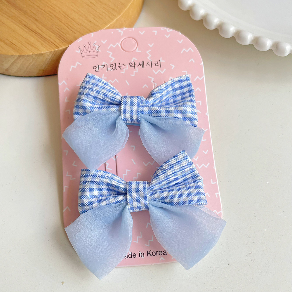 Korean Style Style Women's Korean Style Bow Knot Polyester Hair Clip