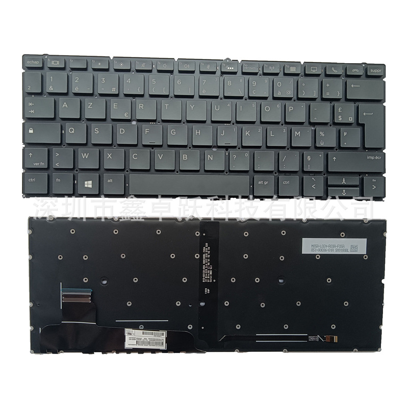 FR for HP Elitebook X 360 830 G 5 830 G6 notebook backlit keyboard