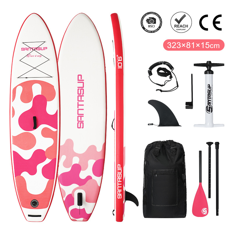 Tablero de remo inflable MS Free Mountain Sea SUP Tablero de remo de pie Pesca Tablero vertical Tablero de pulpa Barco en el mar