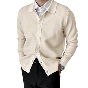R 76319 Men's Button Knit Cardigan ��ʿᘿ��_�� �羳�W��