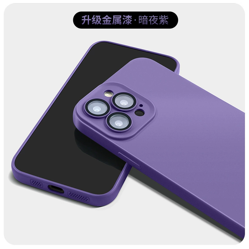 Яблоко, силиконовая линза, совместимо с iPhone 14, чехол для телефона, защитный чехол, 14promax, айфон, защита от падения, простой и элегантный дизайн
