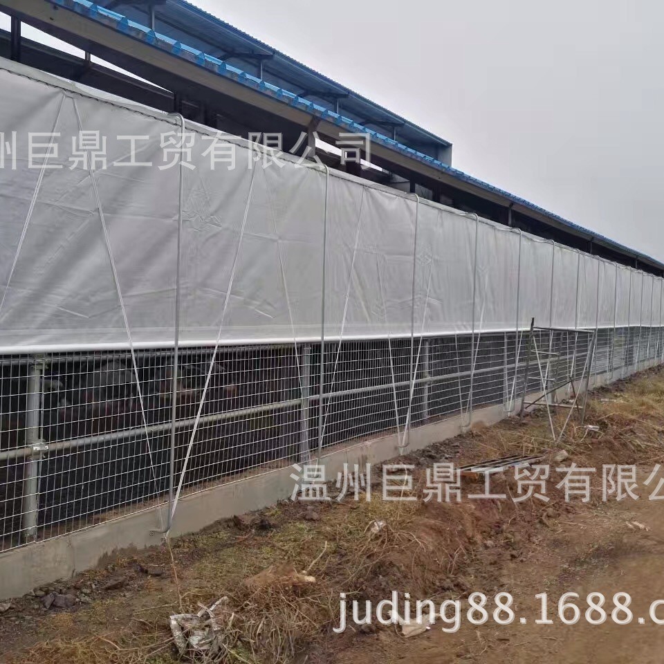 源头供应防老化猪场卷帘布台湾布防水布防晒布
