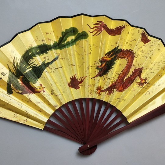 8inch枚の絹扇子、10inch枚の無地の男性用扇子、古代扇子、折りたたみ扇子、中国風山水画扇子、ダンス扇子|undefined