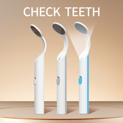 Amazon English Oral Mirror Set Home LED Oral Mirror Fog-Free Endoscope Oral Mirror Dental Tools