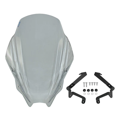 Suitable for Suzuki Gsx-8S Motorcycle front windshield - smoked-gray-style-i