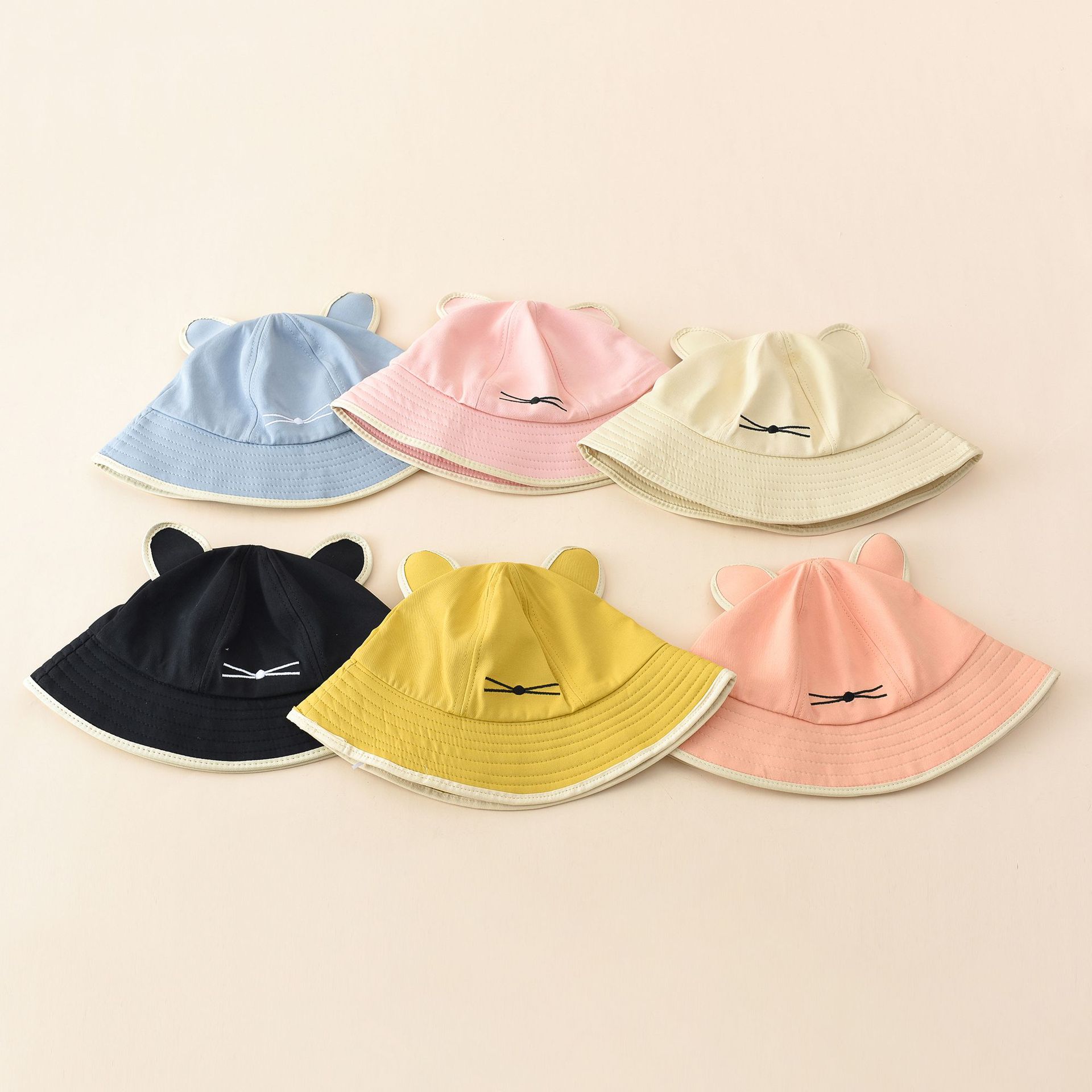 Lindo sombrero femenino verano pescador sombrero coreano protección solar primavera y otoño sombrero para el sol japonés ins estudiante marca de moda