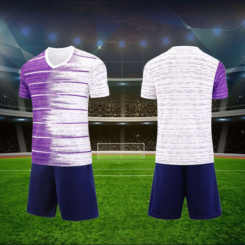 大人用子供服風速乾通気性半袖チームユニフォームスポーツTシャツサッカーユニフォームセットリバプールファンバージョン|undefined