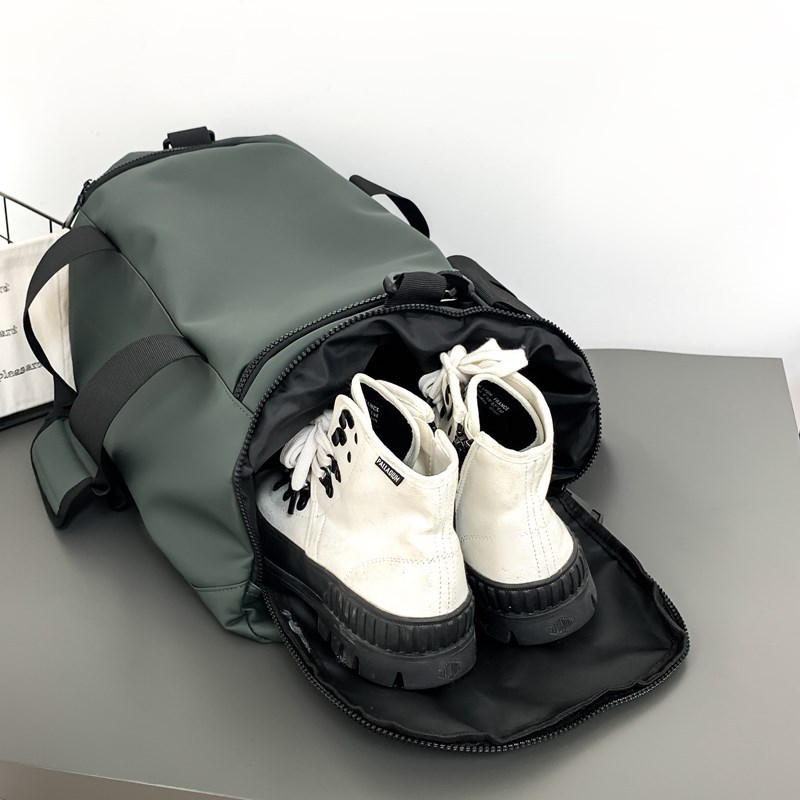 Bolsa de fitness para hombre, bolsa de viaje de separación seca y húmeda de gran capacidad, bolsa de equipaje de viaje, bolsa de mensajero de entrenamiento deportivo al por mayor