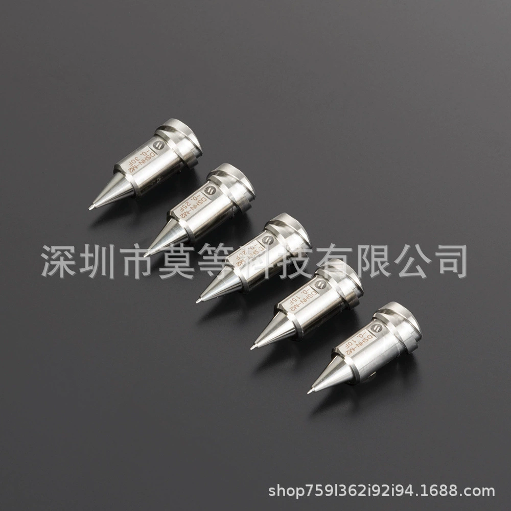 Японский дозирующий шприц MUSASHI Musashi с резьбовым прецизионным цельнометаллическим соплом