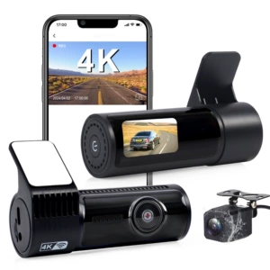 D18 Перекрестный 4K Dash Recorder Передняя и задняя двойная запись передняя и задняя часть 1080p Wi-Fi HD Рекордер датчик гравитации