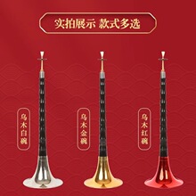 圣音阁乐器唢呐乌木黑檀木全套初学者专业入门民族喇叭树脂新材料