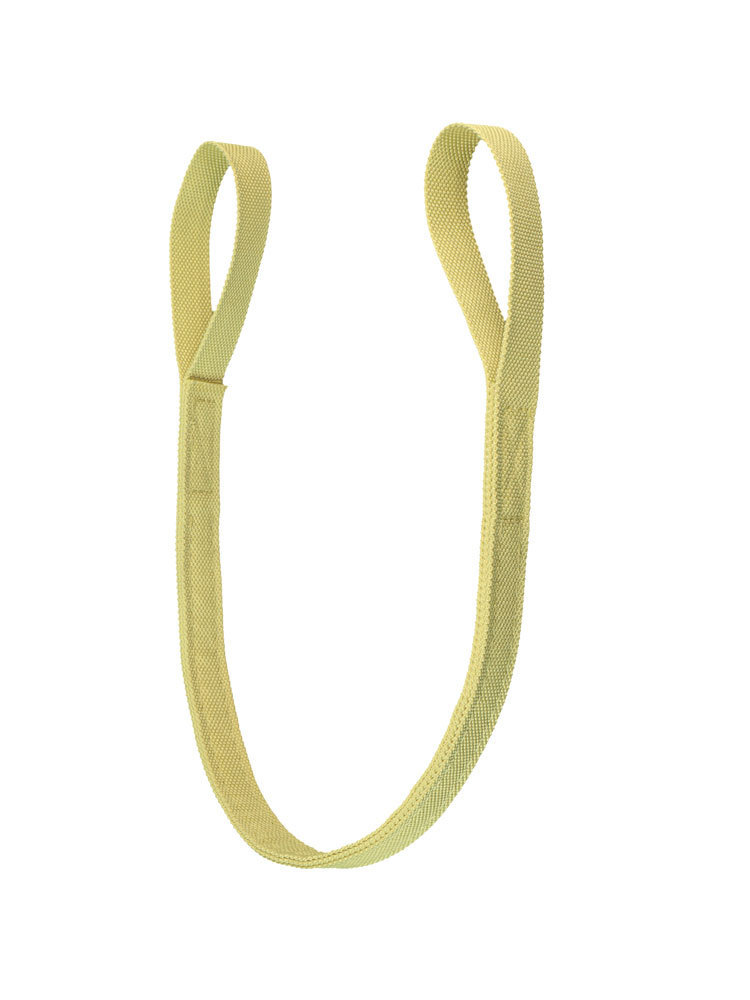 高强耐磨芳纶纤维扁平吊装带防烫铝件光伏管耐高温凯夫拉起重吊带