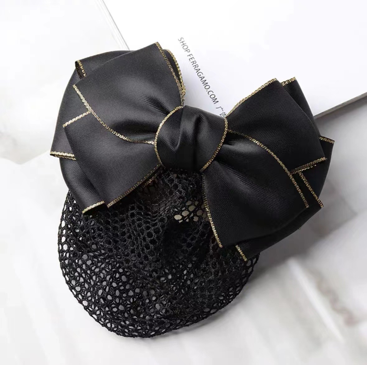 프놈펜 파이브 블랙 파인 메쉬-블랙