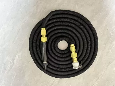 Car wash water gun for home use, high-pressure hose for watering flowers, retractable tap hose, powerful ground washer nozzle, garden pressure booster (High pressure car wash water gun) - high-pressure-upgrade-version-15m-telescopic-water-hose-before-water-connection-5m-comes-with-5-car-wash-gifts