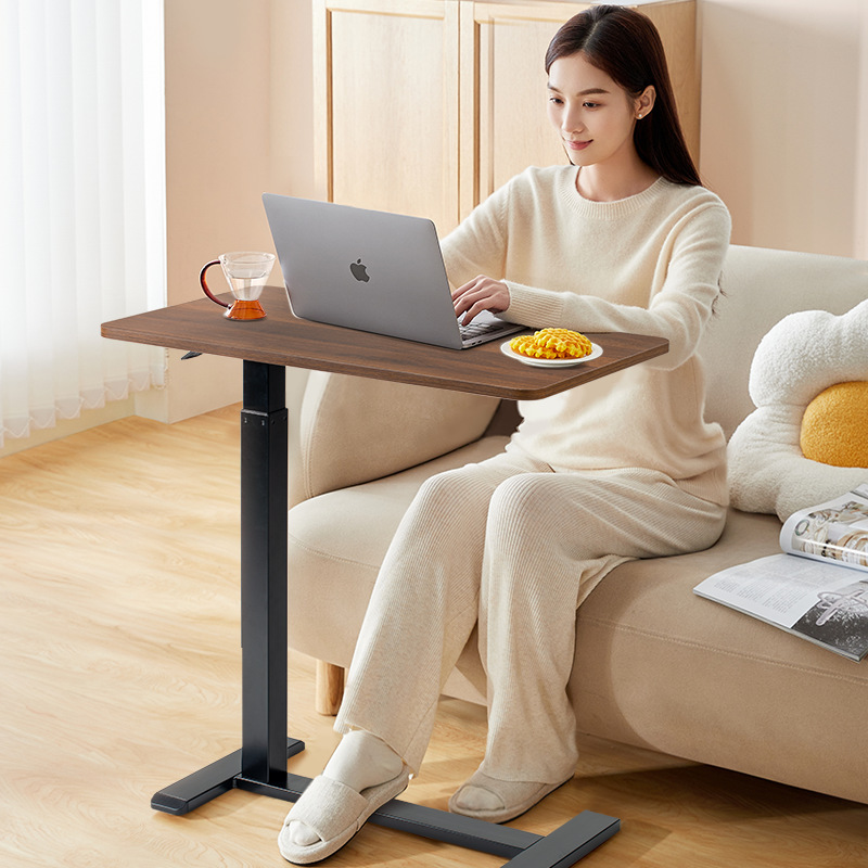 Computer Desk with Adjustable Height, Flip-Top Table for Dormitory, Home Use, Sofa, Bedside Study, Office Desk, Standing Style Computer Desk with Adjustable Height, Flip-Top Table for Dormitory, Home Use, Sofa, Bedside Study, Office Desk, Standing Style