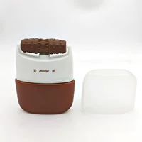 Бутылка с одним роликом и узором Mingyu 55X (емкость 40-50 г), медицинский гель для шеи, крем для похудения, косметическая упаковка