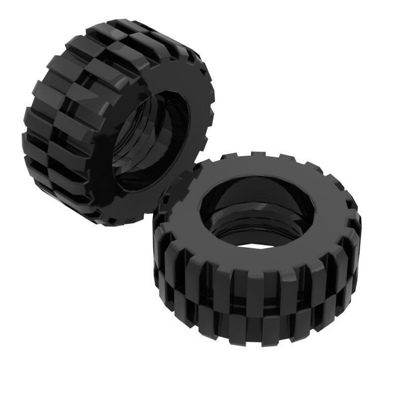 Cross-border compatible with Lego 30391/55982 building blocks moc sports car No. 2 car tire wheel hub science and education technology parts Cross-border compatible with Lego 30391/55982 building blocks moc sports car No. 2 car tire wheel hub science and education technology parts