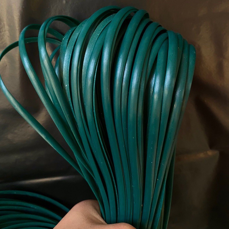 Imitación de ratán 5mm material de tejido de ratán plano hilo de ratán bolsa tejida de ratán de imitación bricolaje sellado de ratán de plástico hecho a mano