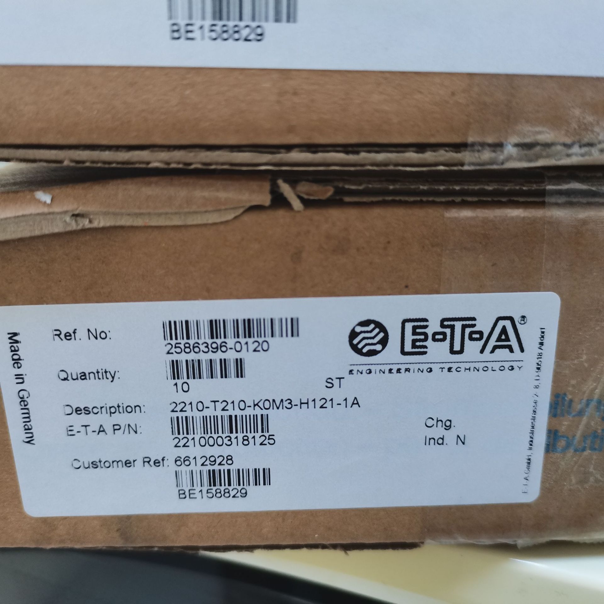 德国ETA开关ETA 2210-T210-K0M3-H121-1A断路器