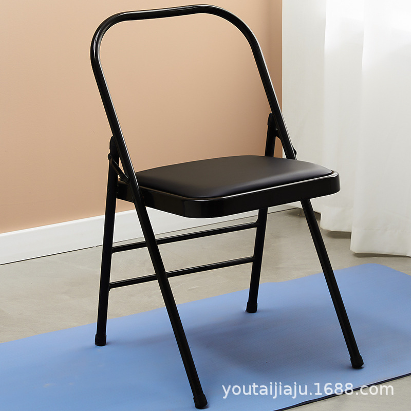 厚手Yogaヨガ椅子アイヤンガー補助ヨガ椅子PUヨガ椅子補助椅子折り畳み椅子|undefined