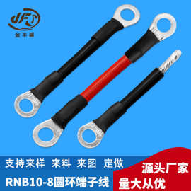 加工定制 RNB10-8圆环端子线束 电瓶充电线储电池线 10平方16平方