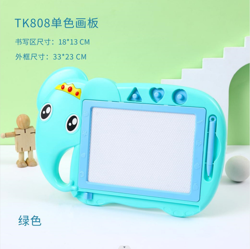 Jingjing tablero de escritura para niños tablero de dibujo magnético juguete de dibujos animados color Niños Bebé graffiti tablero de juguete al por mayor