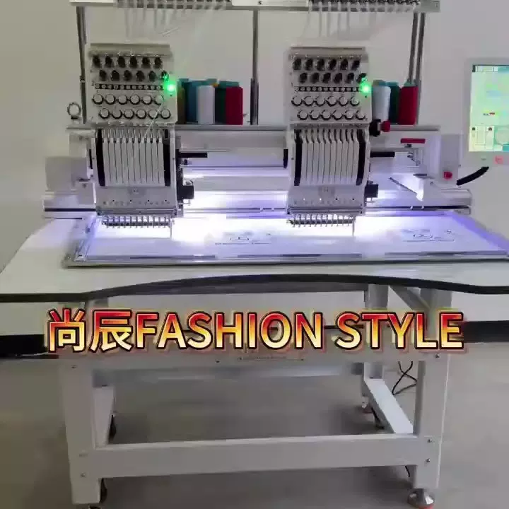 定制电脑绣花机多功能家用2头50-80全自动电动台式刺绣机器绣花机