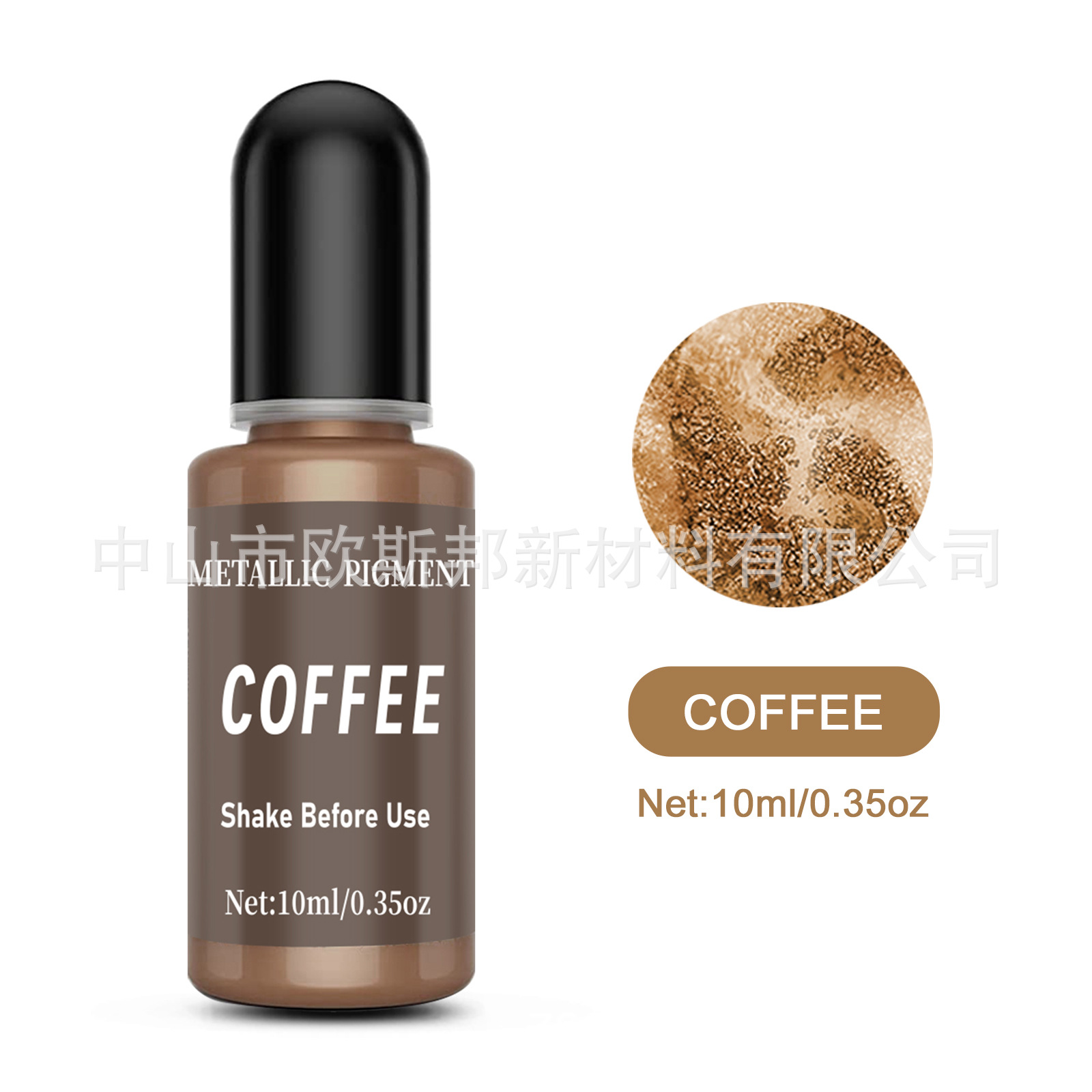 Manufacturer direct sales cross-border 12 color metal colorant 3D automatic diffusion blending cryst