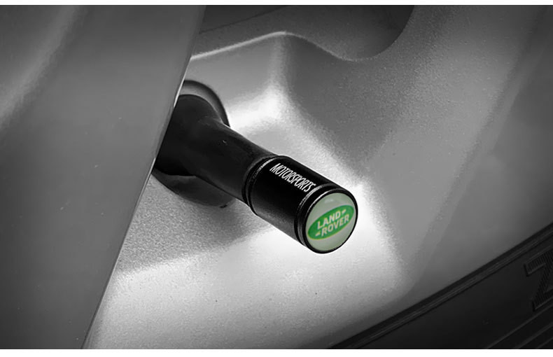Suitable for Land Rover tire valve cap aluminum alloy Discovery Sports version Range Rover Aurora God planet pulse air nozzle cover