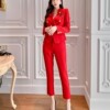 2021 spring and autumn Business Suits temperament goddess suit fashion new pattern Women's wear High-end Early Autumn suit Two piece set