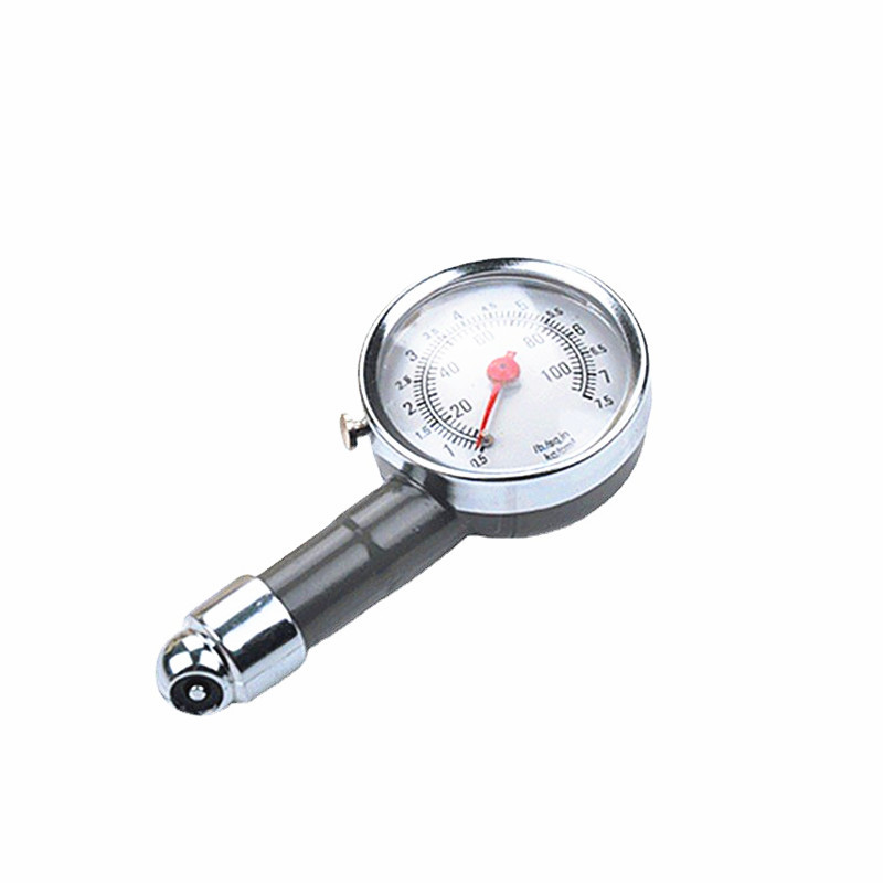 High-precision Tire Pressure Gauge Tire Pressure Monitoring Table Deflated Air Pressure Gauge Metal Material AProduct