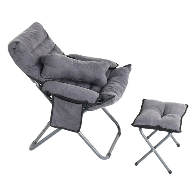 Ленивый диван общежитие компьютерный стул спальня стул для отдыха балкон складной одно кресло назад стул производители оптом