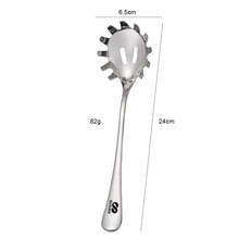 3T23批发304不锈钢捞面勺火锅漏勺笊篱捞面条意粉捞粉扒爪厨房烹