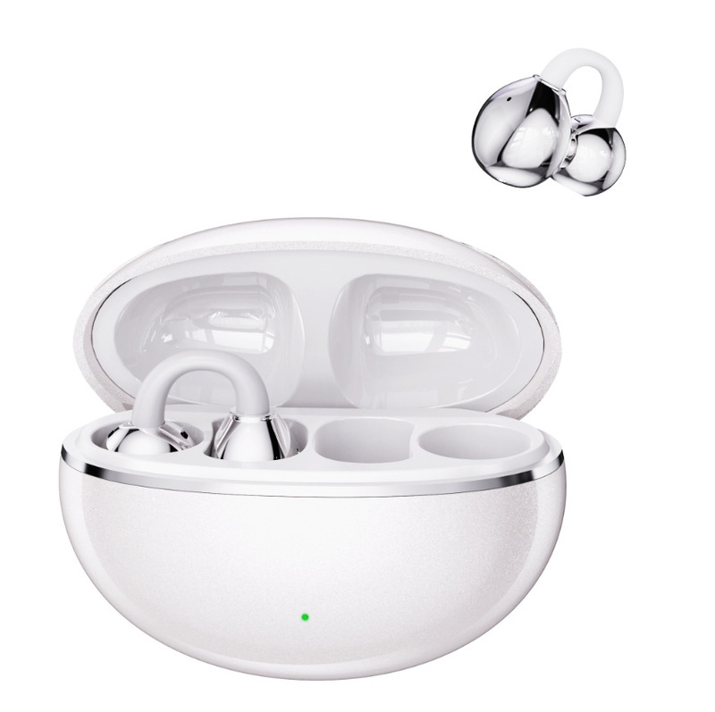 2025年新作 Bluetoothヘッドセット クリップオンイヤー ノンインイヤー 超長バッテリー スポーツ専用ヘッドセット 長時間装着しても痛くない|undefined