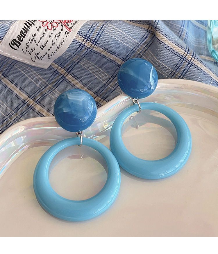 10g Weight Steel needle Ear Needle Material Drop Earrings, Ear Studs Classification 1 Pair Quantity Daily, Tea Party Occasion Alloy, Resin Material Geometric, Bow Knot Pattern All Seasons Season Women's Gender Polished Finish Cute, Sweet Style 1 Pair Cute Sweet Geometric Bow Knot Alloy Resin Drop Earrings Ear Studs 14