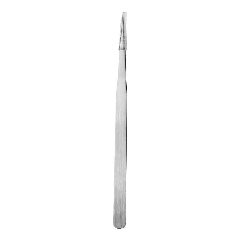 1.5mm 두께의 스테인리스 스틸 핀셋, 고정밀 전자 수리, 네일 아트, 다이아몬드 부착, 제비집 털 제거, 뾰족한 팁