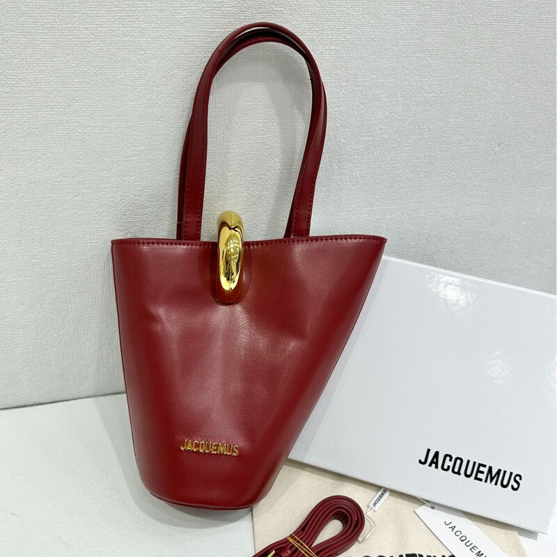 2025 Niche Jacquemus Asymmetric Women's Bag Genuine Leather Bucket Bag Basket Bag Crossbody Handbag Shoulder Bag 2025 Niche Jacquemus Asymmetric Women's Bag Genuine Leather Bucket Bag Basket Bag Crossbody Handbag Shoulder Bag