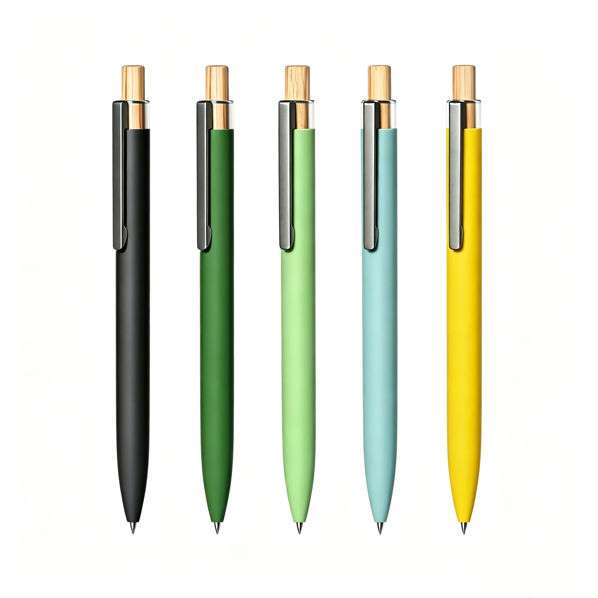 Metal ballpoint pen, retractable office signature pen, business gift pen, eco-friendly recyclable aluminum pen