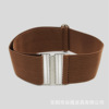 Foreign trade models grace lady Elastic force Girdle simple and easy Buckle Girdle Adjustment buckle 6.9cm Elastic band belt