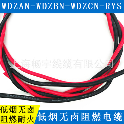 供应WDZBN-RYS中大元通线缆 WDZAN低烟无卤阻燃耐火双绞线 铜芯