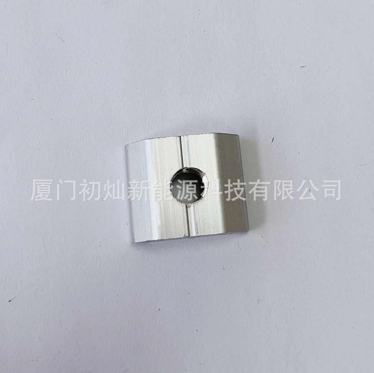 光伏支架配件中压边压压块接地端子卡块铝合金滑块螺母导轨压块