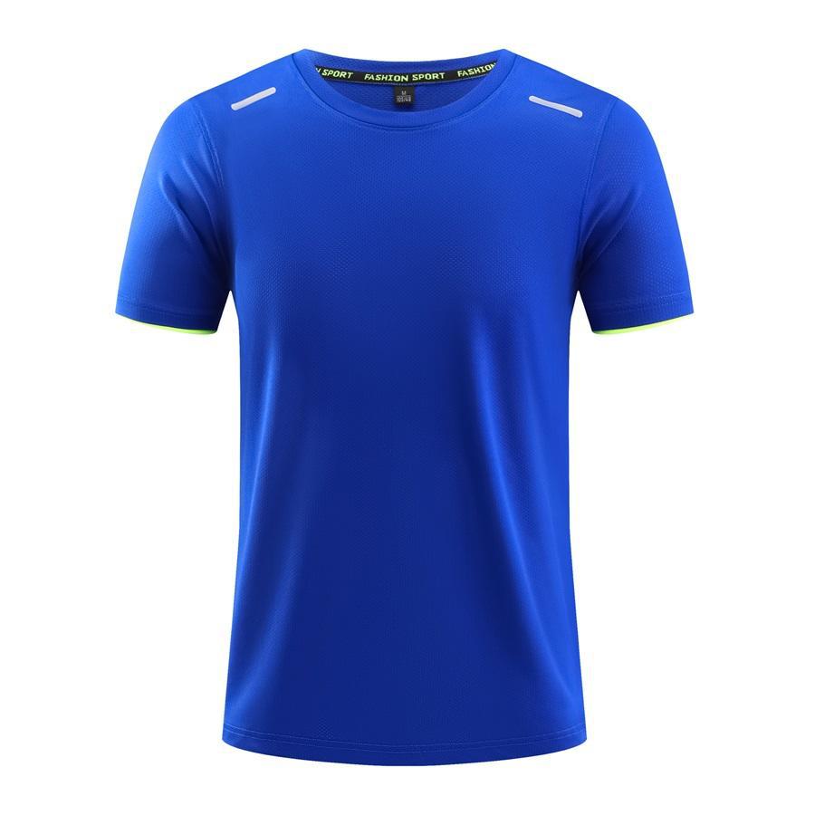 Camisa publicitaria Camiseta con logotipo impreso de manga corta superior al aire libre maratón Camiseta súper suave transpirable ropa deportiva ventas directas de fábrica