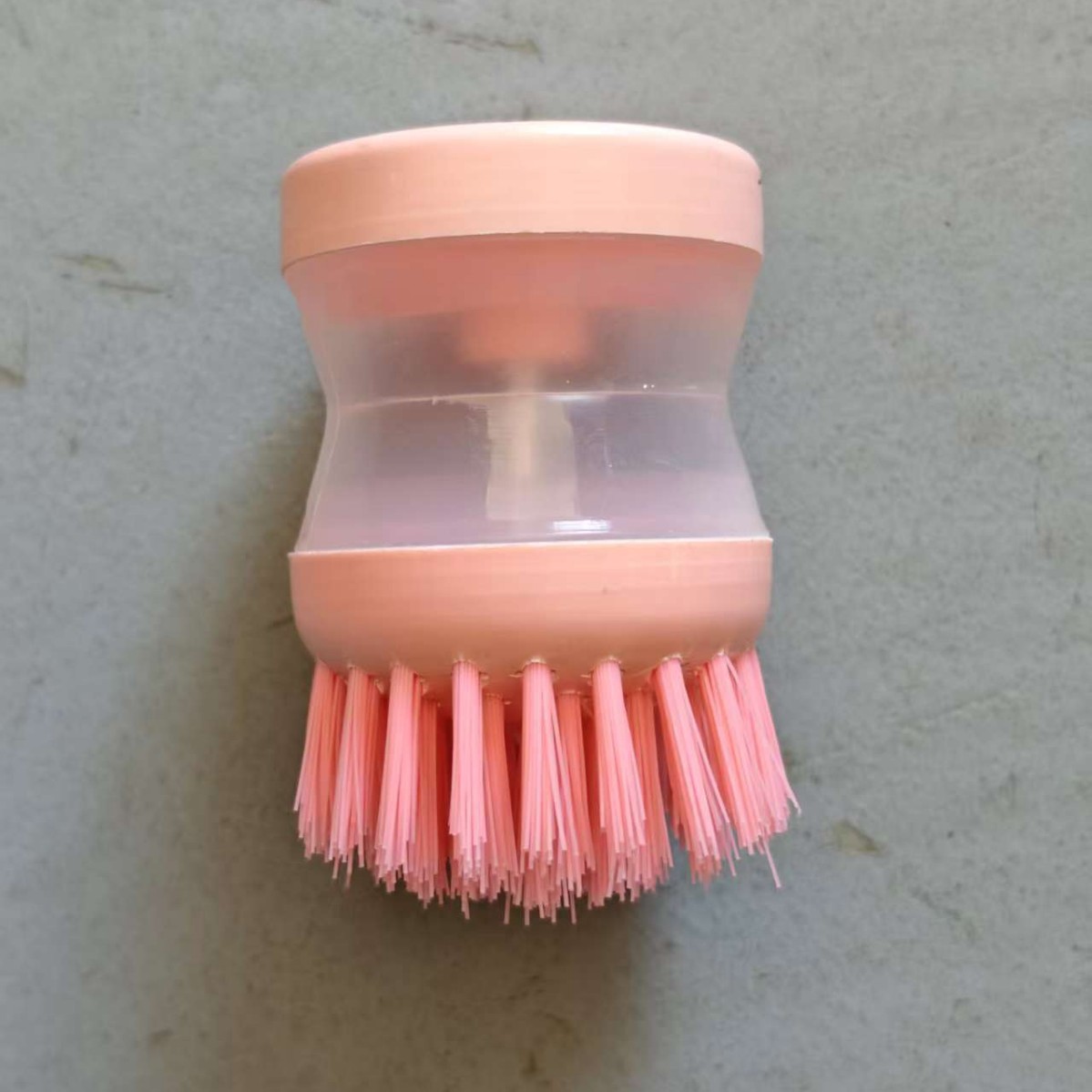 Cepillo de adición de líquido cepillo de olla tipo de prensa automático de adición de líquido cepillo de plato sin aceite no herido olla multifuncional cepillo de limpieza de descontaminación