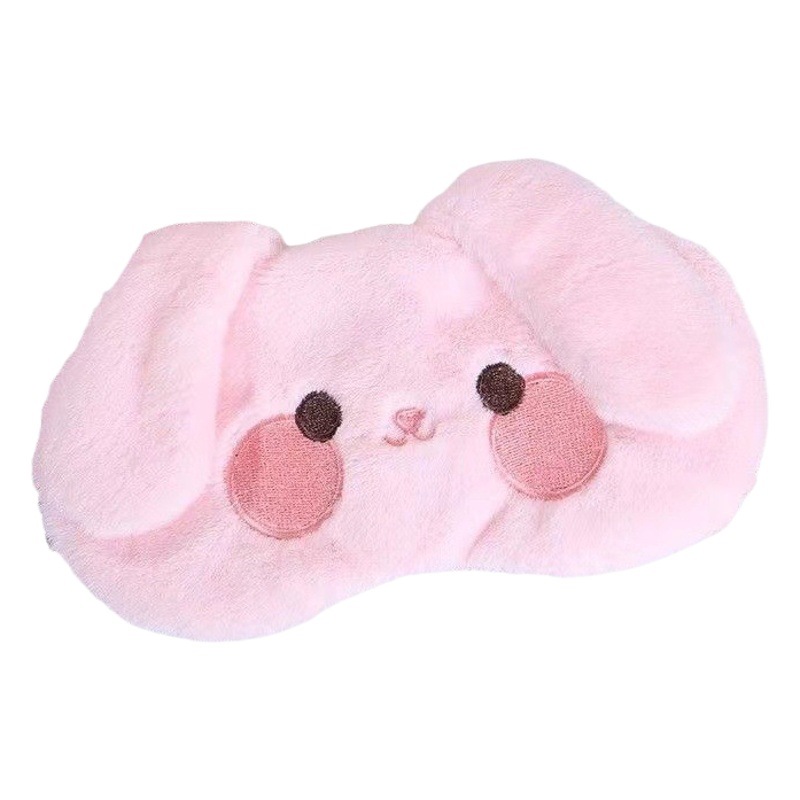 Nuevo sueño sombreado chica dormir especial máscara de ojo estudiante máscara de ojo aliviar la fatiga ocular conejo oso monstruo