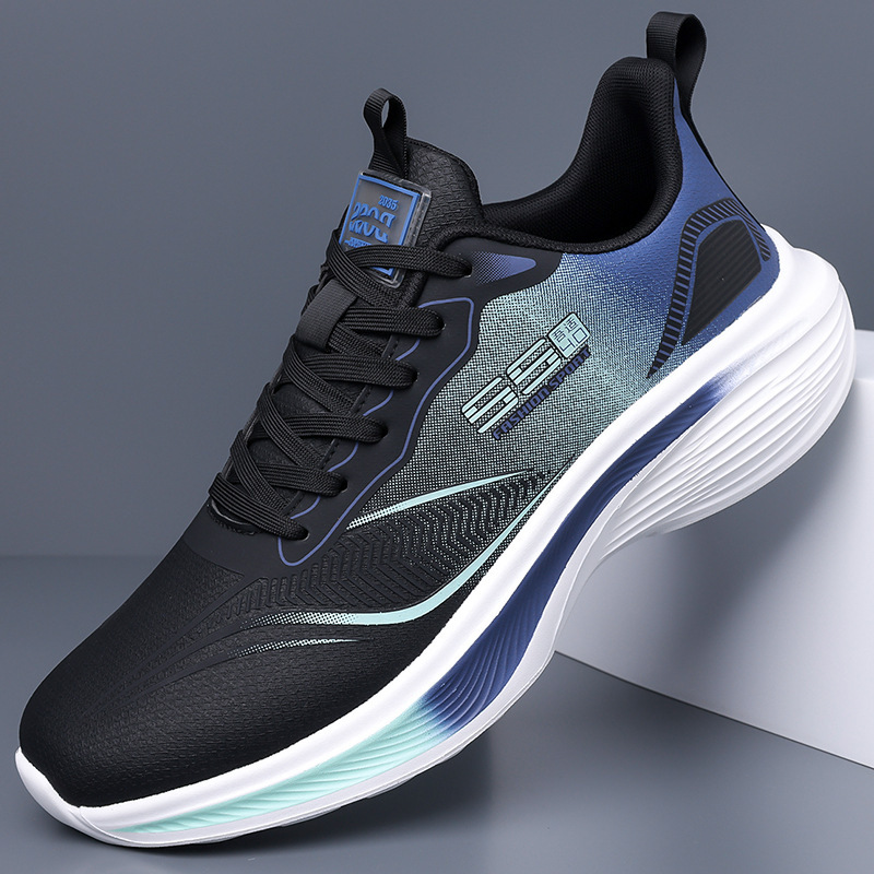 Men's Shoes 2025 Winter Velvet Warm Sports Shoes Leather Waterproof Casual Shoes Ultra-Light Soft Sole Running Shoes Drop Shipping